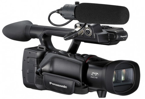 Panasonic ra máy quay video 3D hầm hố