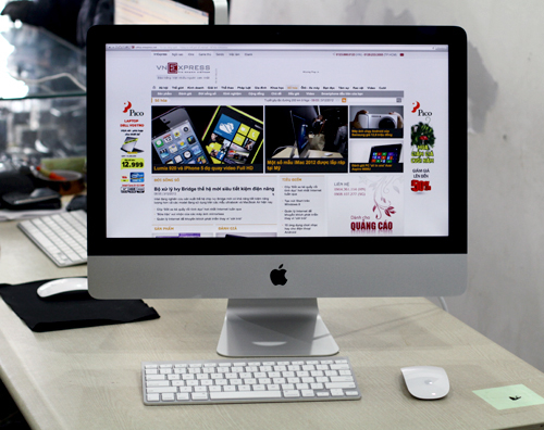 iMac 2012 siêu mỏng về Việt Nam