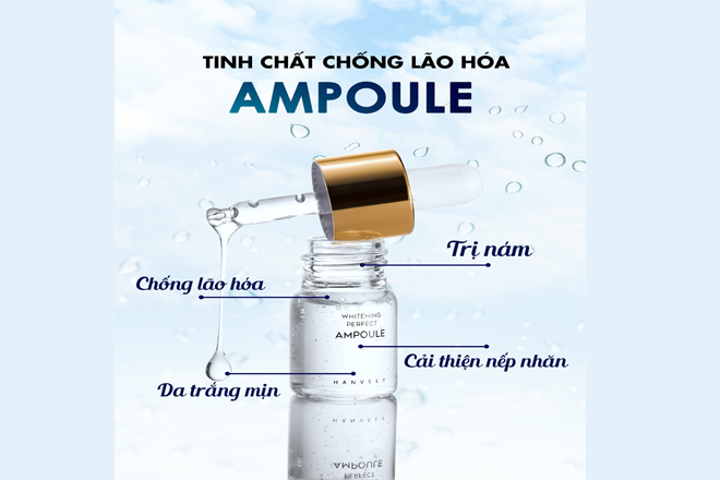 Cong dung vuot troi - Serum cấp ẩm trị nám trắng da Hanvely hiệu quả nổi trội do đâu?