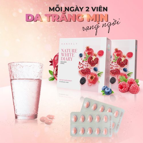 Vien uong hanvely han quoc 500x500 - Viên uống trắng da Hanvely Hàn Quốc đáng tin dùng hay không?